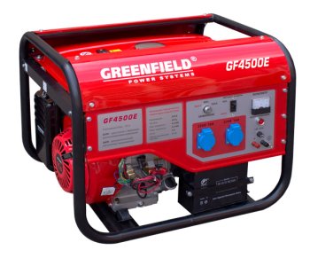 Бензиновый генератор Green Field GF 4500 E