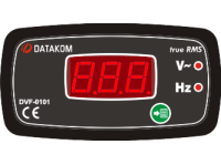 Цифровой вольтметр частотомер Datakom DVF-0101 96x48
