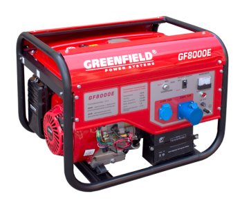 Бензиновый генератор Green Field GF 8000E