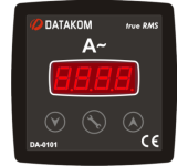 Цифровой амперметр Datakom DA-0101 96x96 