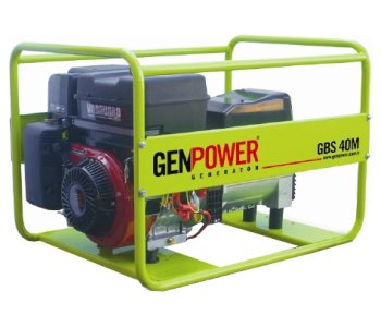Бензиновый генератор Genpower GBS 40 M