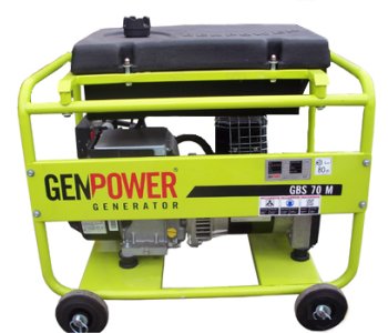 Бензиновый генератор Genpower GBS 70 ME