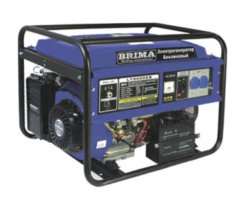 Бензиновый генератор Brima LT 8000EB-1
