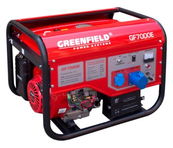Бензиновый генератор Green Field GF 7000 E