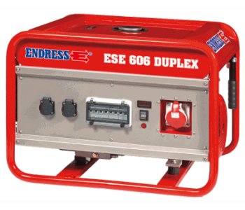Бензогенератор Endress ESE 606 DSG-GT ES Duplex