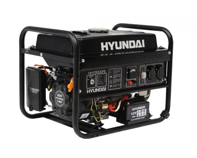 Бензиновый генератор Hyundai HHY 3000FE + трансп.ком.