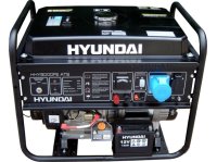 Бензиновый генератор Hyundai HHY 9000FE ATS + колёса (нов. HHY 9010FE ATS)