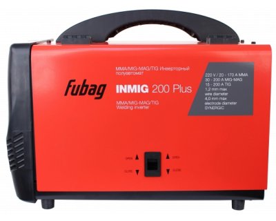 Сварочный инвертор полуавтомат Fubag INMIG 200 Plus