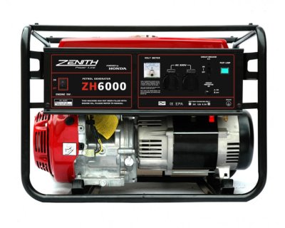 Бензиновый генератор Zenith ZH 6000