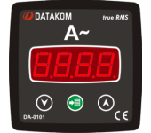 Цифровой амперметр Datakom DA-0101 72x72
