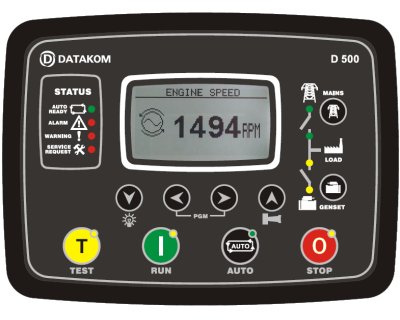 Модуль дистанционного управления Datakom D-500 Стандарт+Comm порт