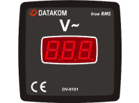 Цифровой вольтметр Datakom DV-0101 72x72