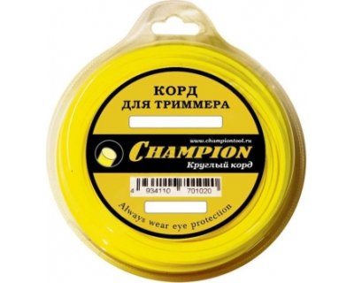 Леска триммерная Champion Round 3.0мм* 25м (круглый)