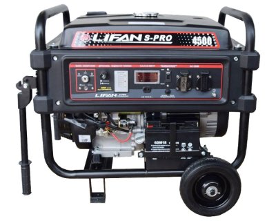 Бензиновый генератор LIFAN S-PRO SP4500