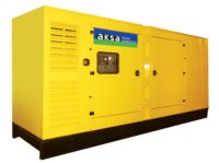 Дизельный генератор  Aksa AD-330 в кожухе с АВР
