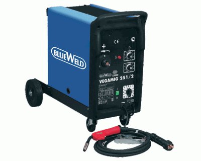 Сварочный инвертор полуавтомат Blueweld Vegamig 251/2 Turbo