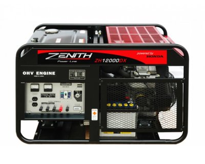 Бензиновый генератор Zenith ZH 12000 DXЕ