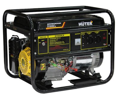 Бензиновый генератор Huter DY8000LX