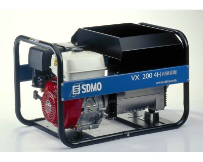 Сварочный бензиновый генератор SDMO VX 200/4 H-C