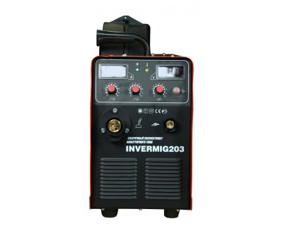 Сварочный инвертор полуавтомат Foxweld InverMig 203