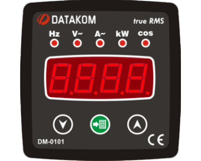 Цифровой мультиметр Datakom DM-0101 72x72