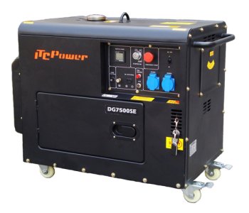 Дизельный генератор ITC Power DG7500SE