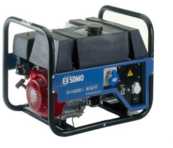 Бензиновый генератор SDMO SH 6000 E-S