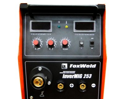 Сварочный инвертор полуавтомат Foxweld InverMig 253